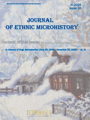 cover image of Journal of Ethnic Microhistory